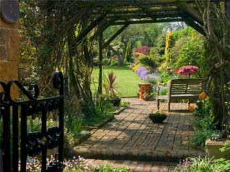 landelijke tuin